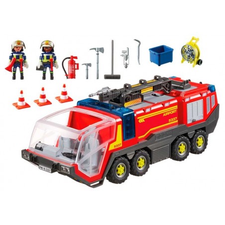 Playmobil City Action Camion Bomberos Aeropuerto