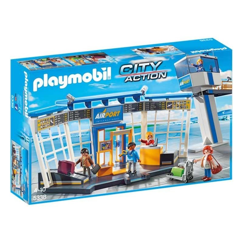 Playmobil City Action Torre de Control Aeropuerto
