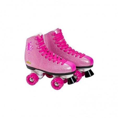 Patines 4 Ruedas Rosas Talla 37