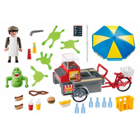 Playmobil Ghostbusters Slimer con Stand Hot Dogs