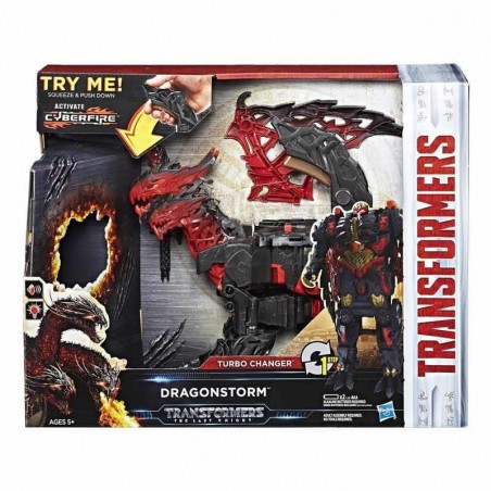 Transformers 5 Dragonstorm Turbo Change