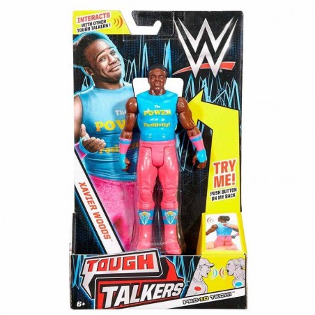 WWE Tough Talkers Figura Xavier Woods