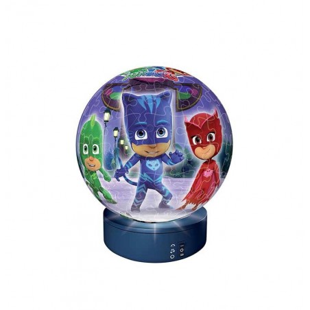 Pj Mask Puzzle Ball 3D Lámpara