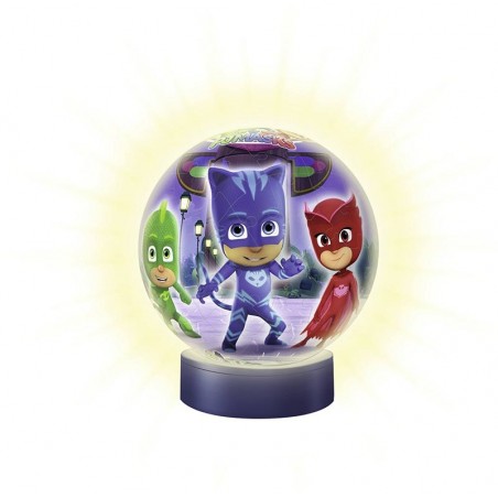 Pj Mask Puzzle Ball 3D Lámpara