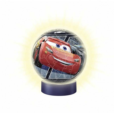 Cars 3 Puzzle Ball 3D Lámpara