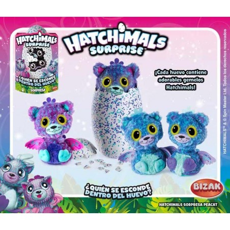 Hatchimals Sorpresa Peacat