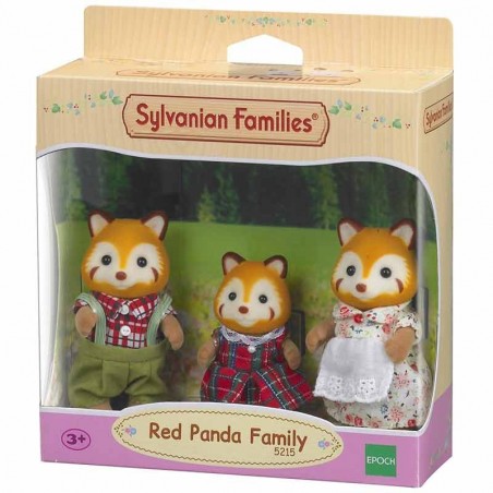 Sylvanian Families Familia de Pandas Rojos