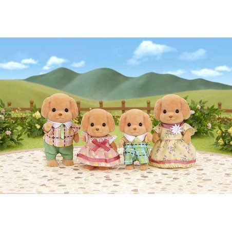 Sylvanian Families Familia Perros Caniche