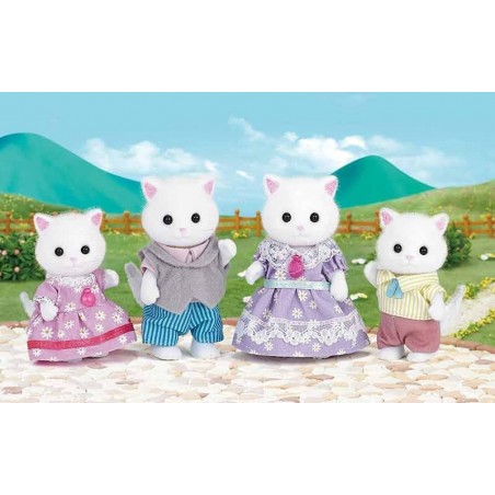 Sylvanian Families Familia Gatos Persa