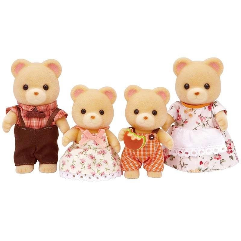 Sylvanian Families Familia Osos Pardos
