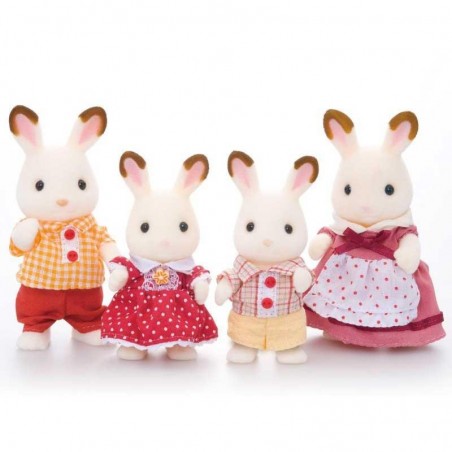 Sylvanian Families Familia de Conejos Chocolate