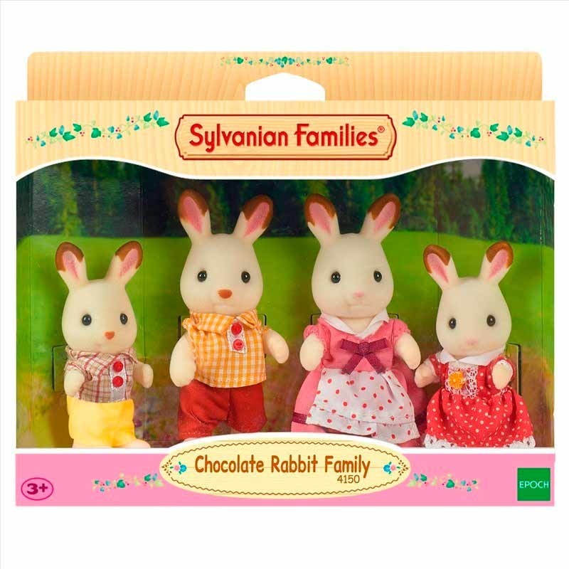 Sylvanian Families Familia de Conejos Chocolate