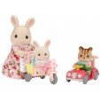 Sylvanian Families Mamá con Bebés y Cochecitos