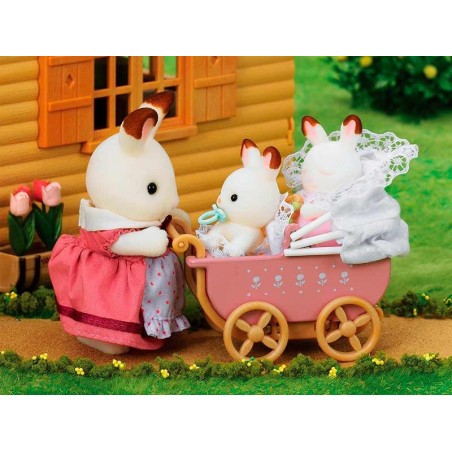 Sylvanian Families Set Gemelos Conejo Chocolate