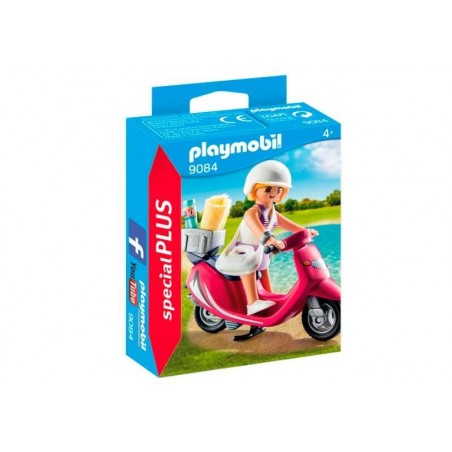 Playmobil Mujer con Scooter