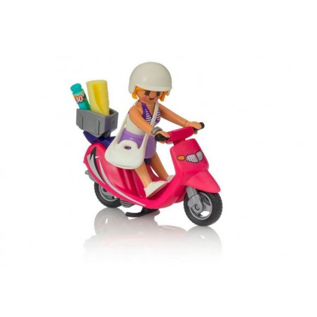 Playmobil Mujer con Scooter