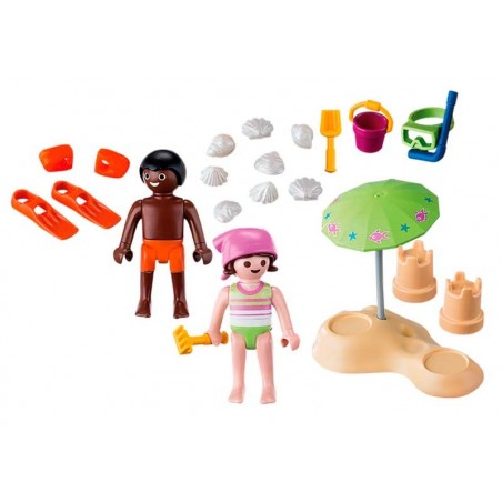 Playmobil Niños en la Playa