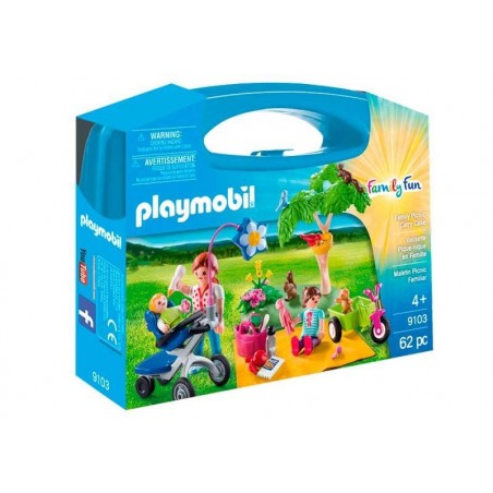 Playmobil Family Fun Maletín Picnic Familiar