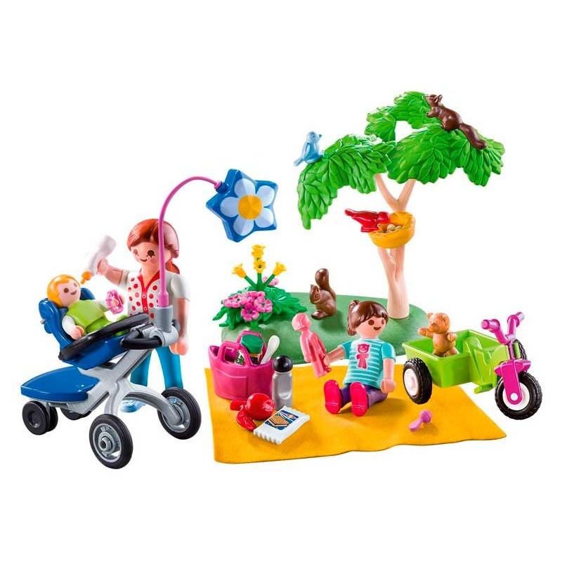 Playmobil Family Fun Maletín Picnic Familiar