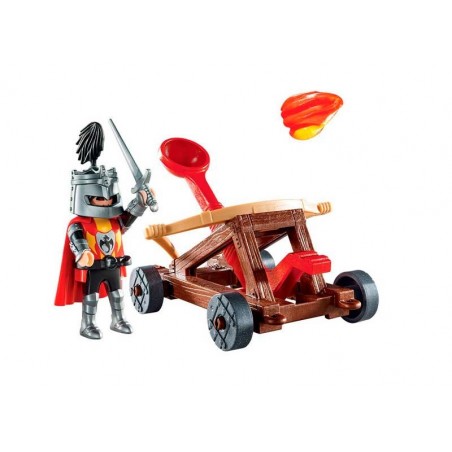 Playmobil Knights Maletín Catapulta de Caballero