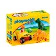 Playmobil 1.2.3 Quad con 2 Dinos