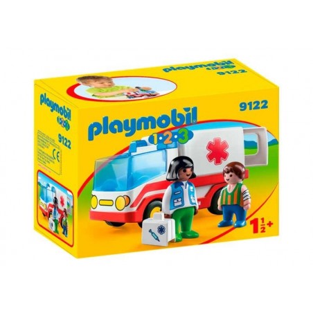 Playmobil 1.2.3 Ambulancia