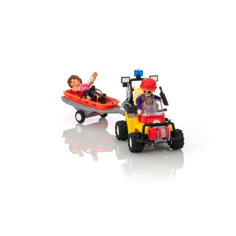 Playmobil Action Quad de Rescate de Montaña