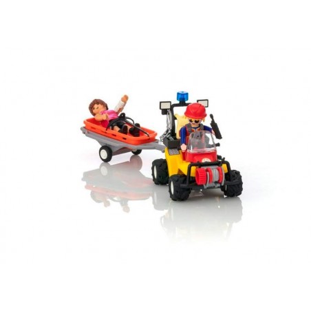 Playmobil Action Quad de Rescate de Montaña