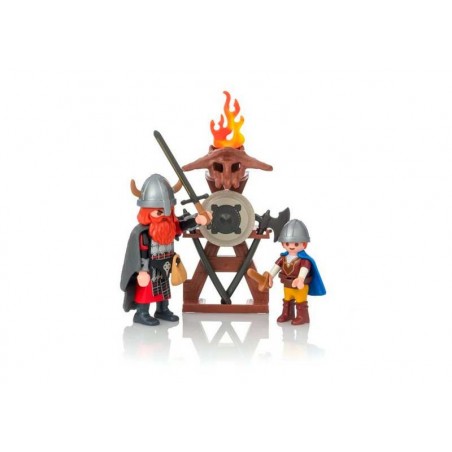 Playmobil Vikingos con Escudo