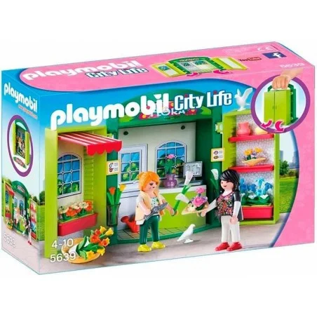 Playmobil City Life Cofre Tienda de Flores