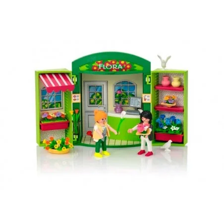 Playmobil City Life Cofre Tienda de Flores