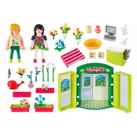 Playmobil City Life Cofre Tienda de Flores