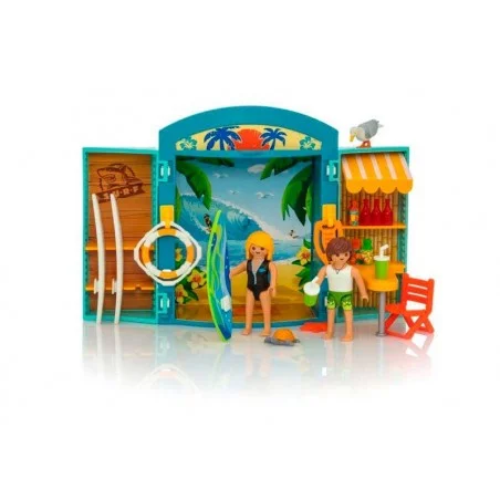 Playmobil City Life Cofre Tienda de Surf