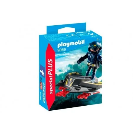 Playmobil Espía con Jet