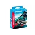 Playmobil Espía con Jet