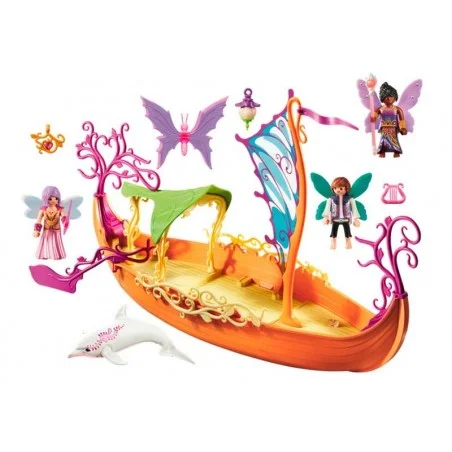 Playmobil Fairies Barco Romántico de las Hadas