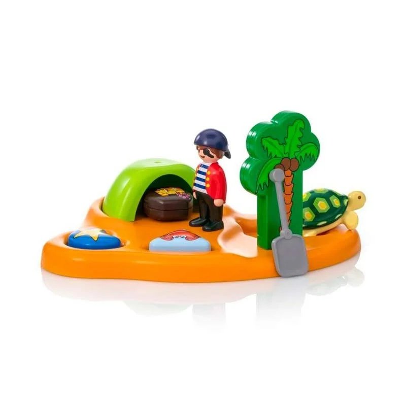 Playmobil 1.2.3 Isla Pirata