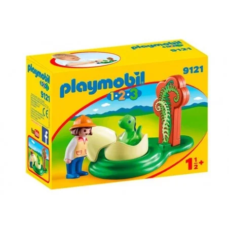 Playmobil 1.2.3 Huevo de Dinosaurio