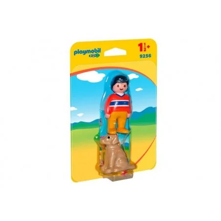 Playmobil 1.2.3 Hombre con Perro