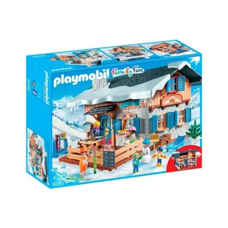 Playmobil Family Fun Cabaña de Esquí