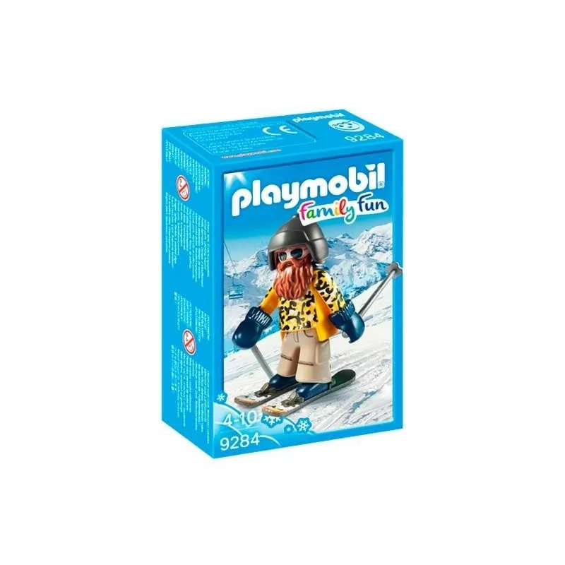 Playmobil Family Fun Esquiador con Snowblades