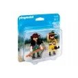 Playmobil Duo Pack Ranger y Cazador Furtivo