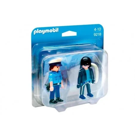 Playmobil Duo Pack Policía y Ladrón