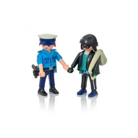 Playmobil Duo Pack Policía y Ladrón