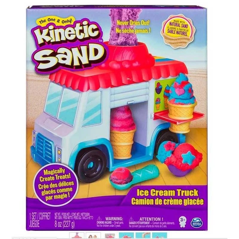Kinetic Sand Camión Heladería