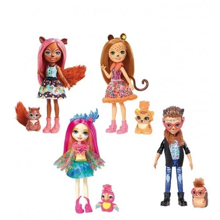 Enchantimals Muñeca Básica Secundaria