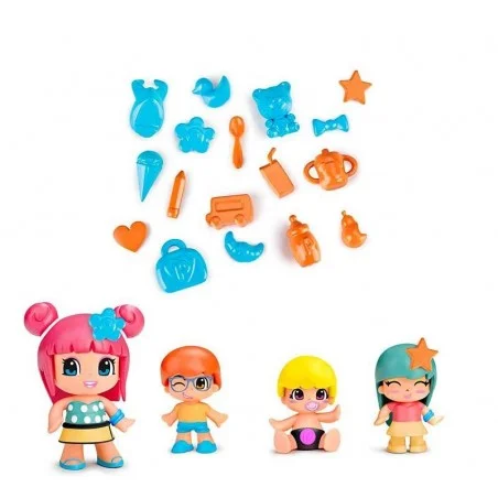 Pinypon Bebés y Figuras Pack 4