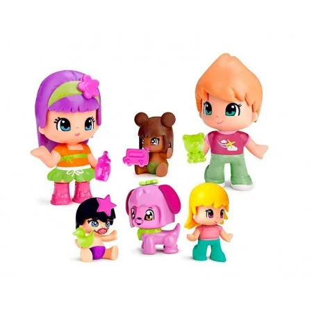 Pinypon Figuras y Bebés Pack 6