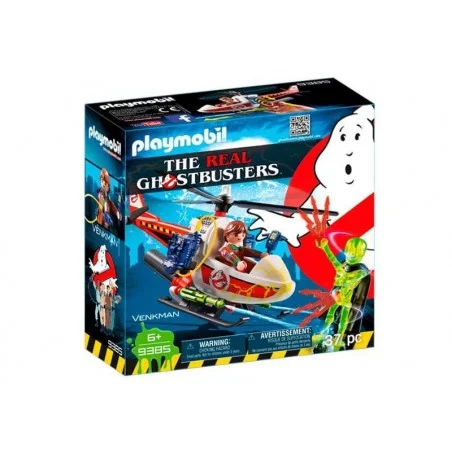 Playmobil Ghostbusters Venkman con Helicóptero