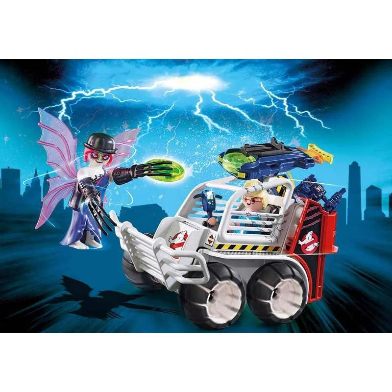 Playmobil Ghostbusters Spengler con Coche